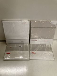 QTY OF THE WHITE COMPANY ITEMS TO INCLUDE FLAT SHEET SINGLE SAVOY TOTAL RRP £184