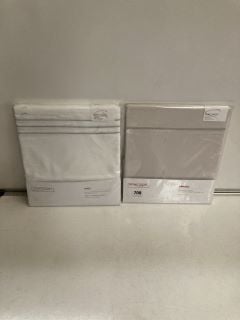 QTY OF THE WHITE COMPANY ITEMS TO INCLUDE FLAT SHEET SINGLE SAVOY TOTAL RRP £184