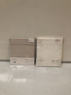 QTY OF THE WHITE COMPANY ITEMS TO INCLUDE FLAT SHEET SINGLE SAVOY TOTAL RRP £192