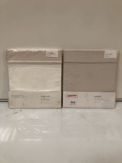 QTY OF THE WHITE COMPANY ITEMS TO INCLUDE FLAT SHEET SINGLE SAVOY TOTAL RRP £184