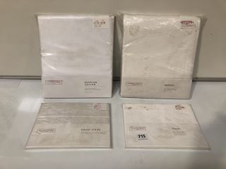 QTY OF THE WHITE COMPANY ITEMS TO INCLUDE OXFORD PILLOWCASE PIQUE SUPERKING 50X90CM TOTAL RRP £232