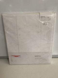 QTY OF THE WHITE COMPANY ITEMS TO INCLUDE SINGLE DUVET COVER SET WHITE TOTAL RRP £180