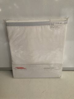 QTY OF THE WHITE COMPANY ITEMS TO INCLUDE SOMERTON TWIN DUVET COVER SET TOTAL RRP £120