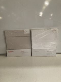 QTY OF THE WHITE COMPANY ITEMS TO INCLUDE EGYPTIAN COTTON DUVET COVER TOTAL RRP £232