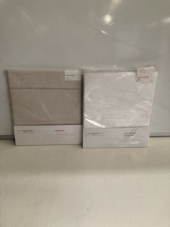 QTY OF THE WHITE COMPANY ITEMS TO INCLUDE EGYPTIAN COTTON DUVET COVER TOTAL RRP £232