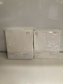 QTY OF THE WHITE COMPANY ITEMS TO INCLUDE 400TC COTTON SATEEN DUVET COVER SET TOTAL RRP £332