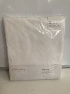 QTY OF THE WHITE COMPANY ITEMS TO INCLUDE HARRINGTON COTTON FLANNEL DUVET COVER SINGLE TOTAL RRP £200