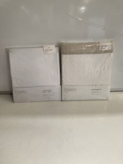 QTY OF THE WHITE COMPANY ITEMS TO INCLUDE STANDARD OXFORD WREN 30X75CM TOTAL RRP £308