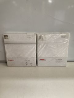 QTY OF THE WHITE COMPANY ITEMS TO INCLUDE OXFORD PILLOWCASE BLAKE SUPERKING 50X90CM TOTAL RRP £304