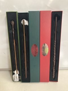 QTY OF ASSORTED ITEMS TO INCLUDE HARRY POTTER LUCIUS MALFOY WAND