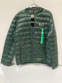 1 X EMPORIO ARMANI EA7 JACKET GREEN (XL)