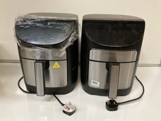 2 X GOURMIA DIGITAL AIR FRYER