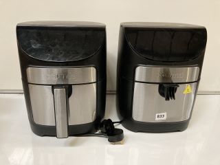 2 X GOURMIA DIGITAL AIR FRYER