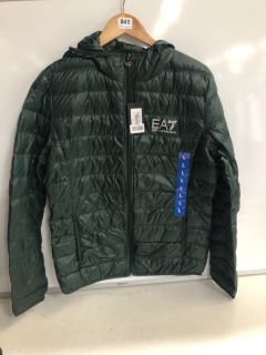 1 X EMPORIO ARMANI EA7 JACKET GREEN (L)