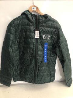 1 X EMPORIO ARMANI EA7 JACKET GREEN (L)