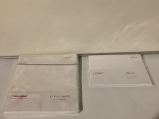 QTY OF ASSORTED THE WHITE COMPANY ITEMS TO INCLUDE CAVENDISH KING FLAT SHEET TOTAL RRP £290