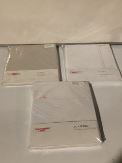 QTY OF ASSORTED THE WHITE COMPANY ITEMS TO INCLUDE SAVOY SINGLE DUVET COVER TOTAL RRP £190