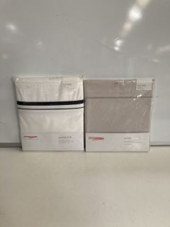 QTY OF ASSORTED THE WHITE COMPANY ITEMS TO INCLUDE CAVENDISH KING FLAT SHEET TOTAL RRP £180