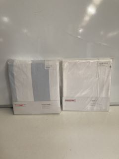 QTY OF ASSORTED THE WHITE COMPANY ITEMS TO INCLUDE SAVOY SINGLE FITTED SHEET TOTAL RRP £240