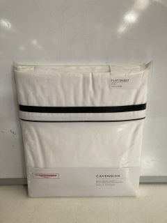 QTY OF ASSORTED THE WHITE COMPANY ITEMS TO INCLUDE CAVENDISH KING FLAT SHEET TOTAL RRP £115