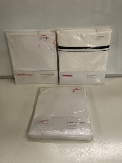 QTY OF ASSORTED THE WHITE COMPANY ITEMS TO INCLUDE PLAIN SHEET TOTAL RRP £155