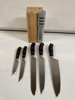 2 X TAYLOR'S EYE WITNESS 5PC KNIFE BLOCK SET (18+ ID MAYBE REQUIRED)