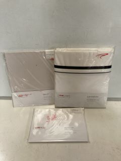 QTY OF ASSORTED THE WHITE COMPANY ITEMS TO INCLUDE CAVENDISH KING FLAT SHEET  TOTAL RRP £220