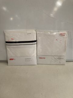 QTY OF ASSORTED THE WHITE COMPANY ITEMS TO INCLUDE CAVENDISH KING FLAT SHEET TOTAL RRP £175