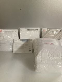 QTY OF ASSORTED THE WHITE COMPANY ITEMS TO INCLUDE ULTRA SOFT QUILTED MATTRESS AND PILLOW PROTECTOR SET TOTAL RRP £290