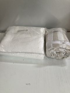 QTY OF ASSORTED THE WHITE COMPANY ITEMS TO INCLUDE LINDOS OUTDOOR BLANKET TOTAL RRP £140