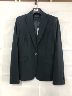 HELEN MCALINDEN GERRY DARK EMERALD BLAZER - SIZE: 8 - RRP.£285