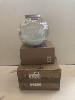 QTY OF ITEMS INC HOMEGA GLASS BOWL