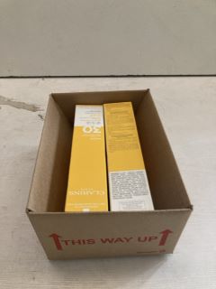 BOX OF CLARINS PARIS SUN CARE 30 HIGH PROTECTION