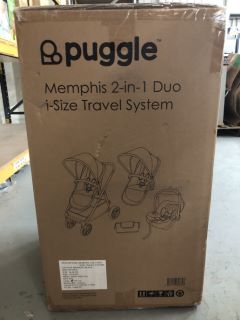 PUGGLE MEMPHIS 2-IN-1 DUO I-SIZE TRAVEL SYSTEM