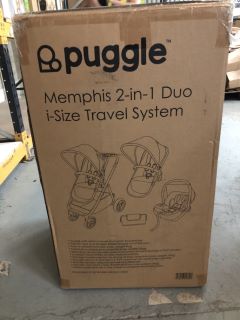 PUGGLE MEMPHIS 2-IN-1 DUO I-SIZE TRAVEL SYSTEM