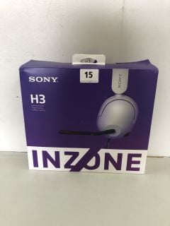 SONY H3 GAMING HEADSET