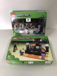 2 X LEGO MINECRAFT