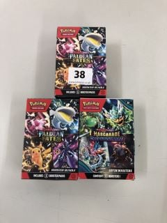 3 X ITEMS INC POKÉMON SCARLET & VIOLET PALDEAN FATES