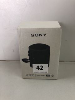 SONY WIRELESS SPEAKER MODEL NO:XB100