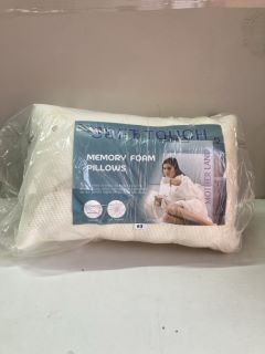 2 SOFT TOUCH MEMORY FOAM PILLOWS