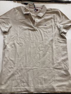 TOMMY JEANS POLO TOP UK SIZE: M