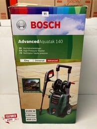 BOSCH ADVANCED AQUATAK 140 HIGH PRESSURE WASHER