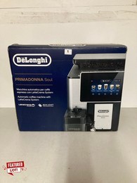 DELONGHI PRIMADONNA SOUL AUTOMATIC COFFEE MACHINE WITH LATECREMA SYSTEM - RRP £999