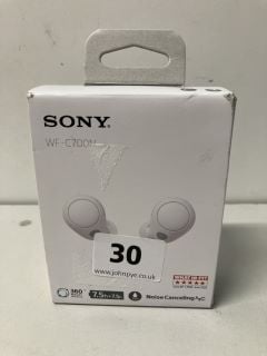 SONY NOISE CANCELLING WIRELESS EARBUDS - MODEL WF-C700N