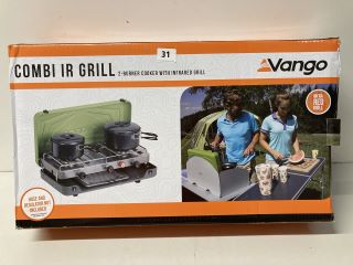 VANO COMBI GRILL 2-BURNER COOKER WITH INFRARED GRILL