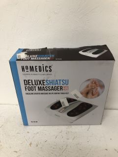 HOMEDICS DELUXE SHIATSU FOOT MASSAGER WITH HEAT