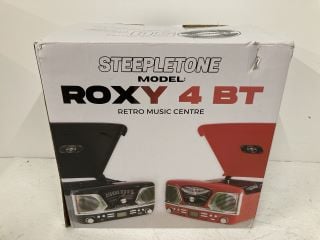 STEEPLETONE ROXY 4 BT RETRO MUSIC CENTRE