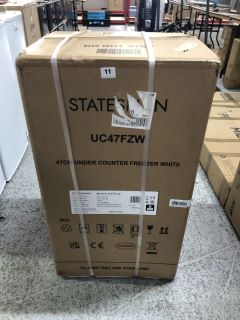 STATESMAN 47CM UNDER COUNTER FREEZER WHITE MODEL: UC47FZW