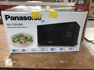 PANASONIC BLACK MICROWAVE OVEN MODEL: NN-E28JBM