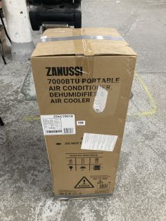 ZANUSSI 7000BTU PORTABLE AIR CONDITIONER, DEHUMIDIFIER & AIR COOLER